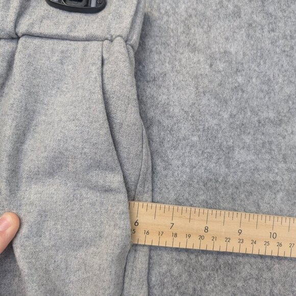 Wilfred Aritzia wool light gray jogger trouser pant elastic office ankle small - Picture 6 of 9